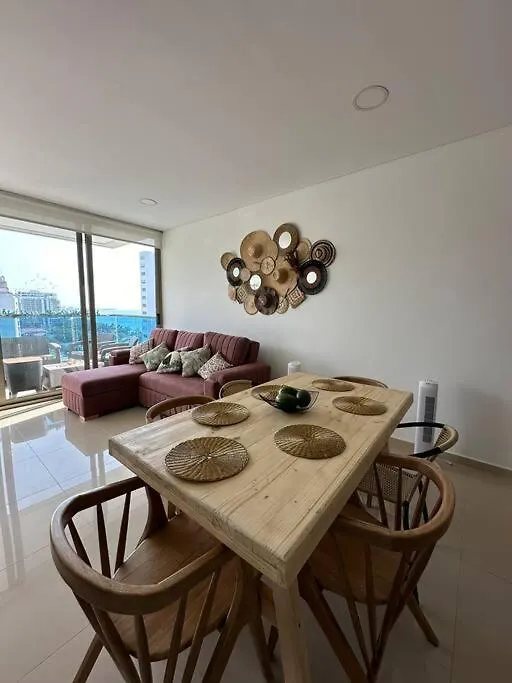 Apartment Samaria Club De Playa, Hermoso Apto Frente A La Playa En Santa Marta, Colombia Gaira Colombia