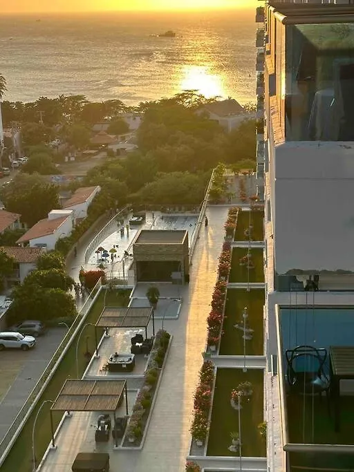 Samaria Club De Playa, Hermoso Apto Frente A La Playa En Santa Marta, Colombia Gaira Apartment